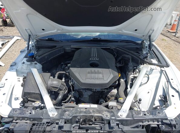 KMTG34TA2NU093266 2022 GENESIS G70 White Rear view