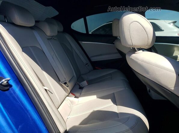 KMTG34TA2NU094577 2022 GENESIS G70 Blue Вид задніх сидінь