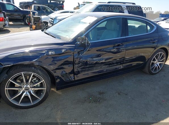 KMTG34TA4PU124875 2023 GENESIS G70 Dark Blue Vista frontal