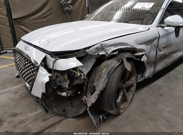 KMTG44LA8LU045409 2020 GENESIS G70 Light Blue Դիմացի տեսք