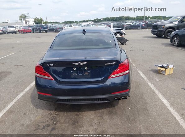 KMTG44LA9KU013003 2019 GENESIS G70 Dark Blue 
