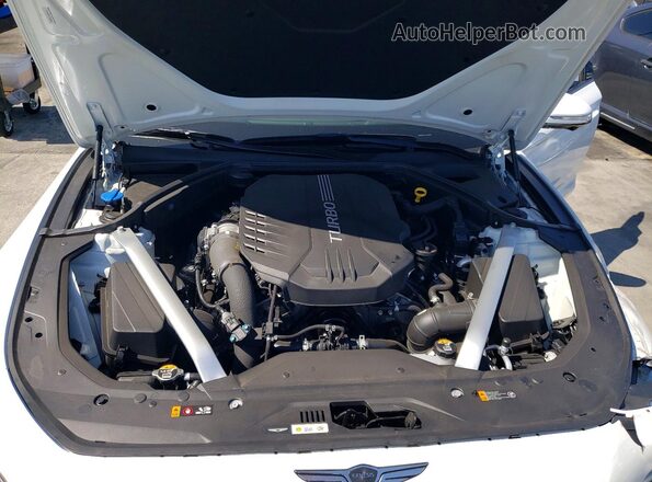 KMTG44SE7TU159549 2026 GENESIS G70 White Widok wnętrza z tyłu