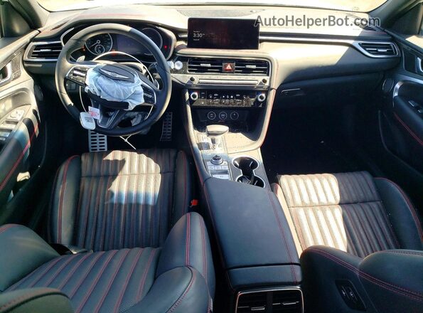 KMTG44SE7TU159549 2026 GENESIS G70 White Widok deski rozdzielczej