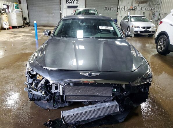 KMTG54LE3KU030556 2019 GENESIS G70 Gray Vista frontal