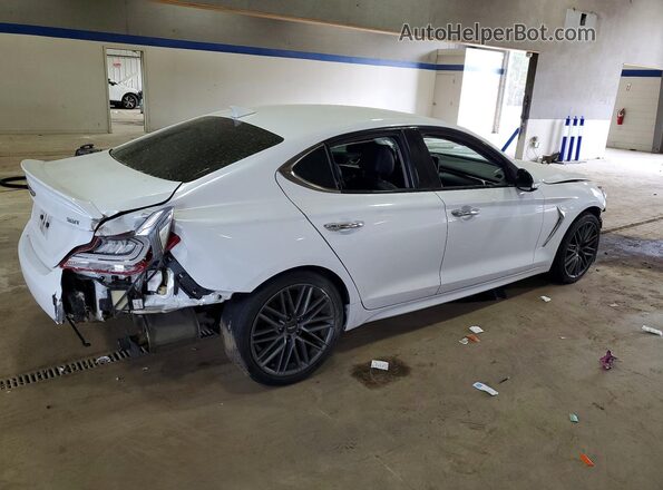 KMTG54LE5KU014679 2019 GENESIS G70 White Trasero derecho