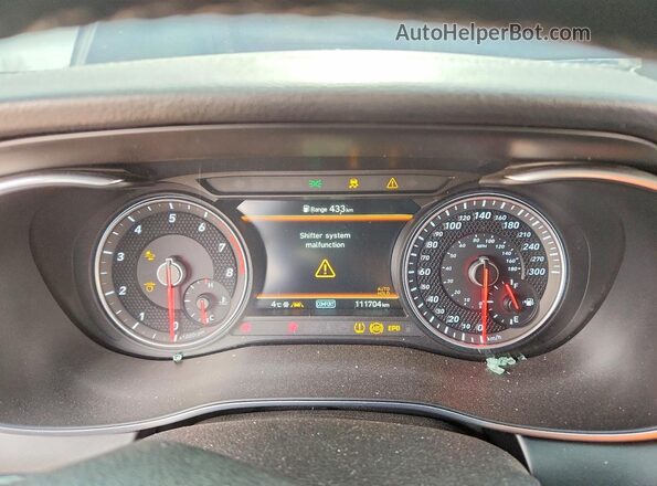 KMTG54LE9MU073429 2021 GENESIS G70 Blue Սարքավորումների վահանակի տեսք