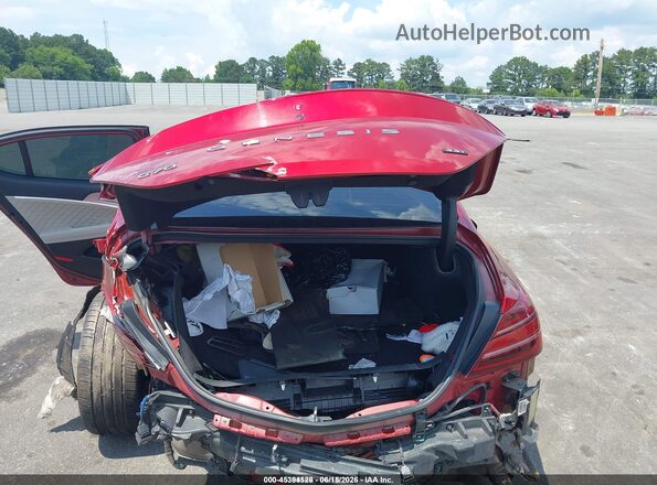 KMTG54TE4NU083352 2022 GENESIS G70 Red 
