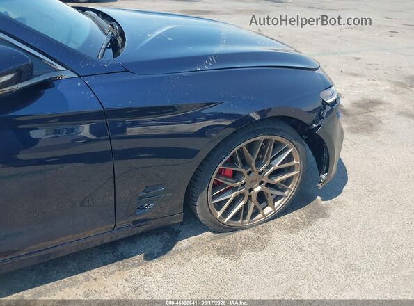 KMTG54TE4PU106924 2023 GENESIS G70 Blue Widok z przodu