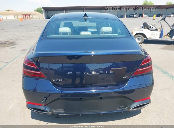 KMTG54TE4PU106924 2023 GENESIS G70 Blue 
