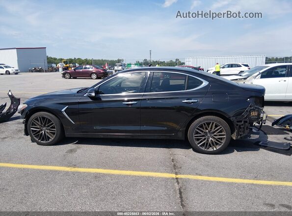 KMTG64LA2KU020451 2019 GENESIS G70 Black 