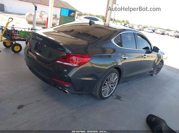 KMTG64LA4LU048737 2020 GENESIS G70 Dark Blue Trasero derecho