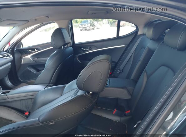 KMTG64LA4LU048737 2020 GENESIS G70 Dark Blue Vista de la etiqueta del VIN