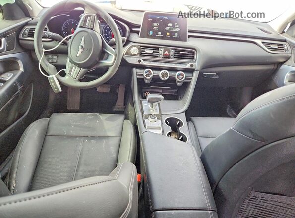KMTG64LA6MU073639 2021 GENESIS G70 White Вид панелі приладів