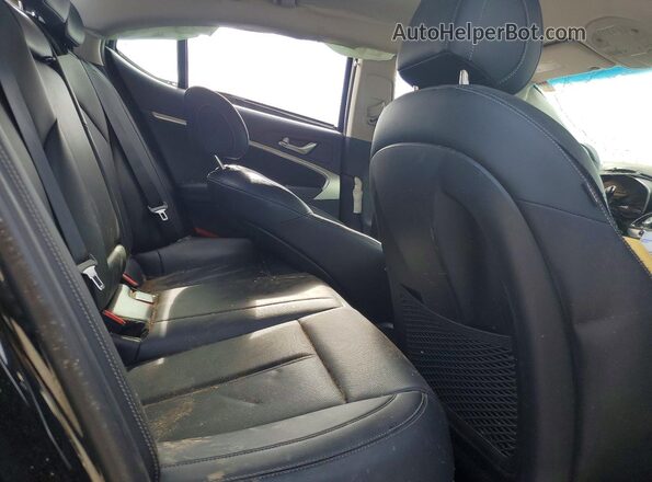 KMTG64LA7LU062633 2020 GENESIS G70 Black უკანა სავარძლების ხედი