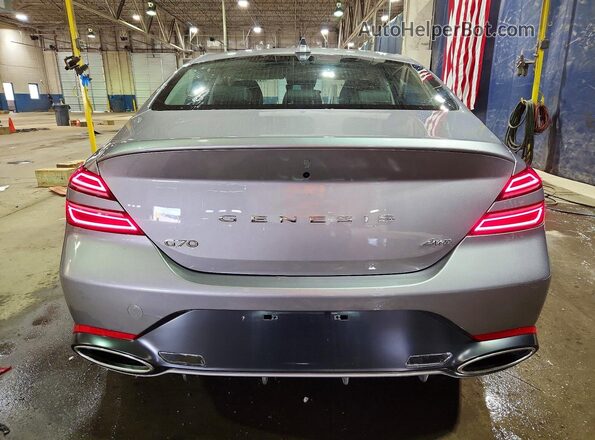 KMTG64SC6TU166503 2026 GENESIS G70 Silver Rear view