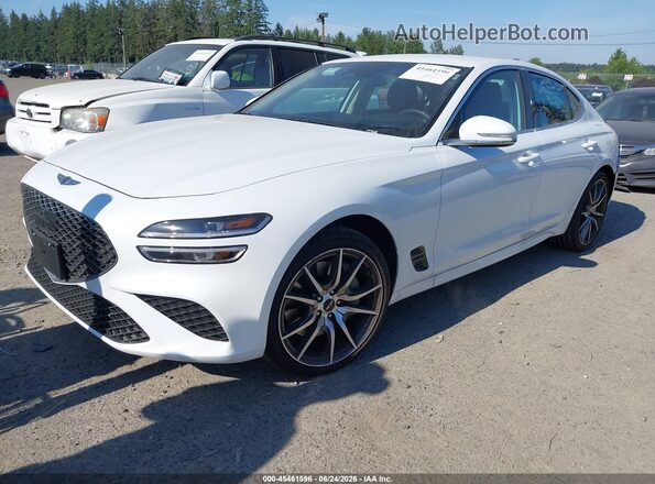 KMTG64SC7TU170432 2026 GENESIS G70 Белый Передняя левая четверть