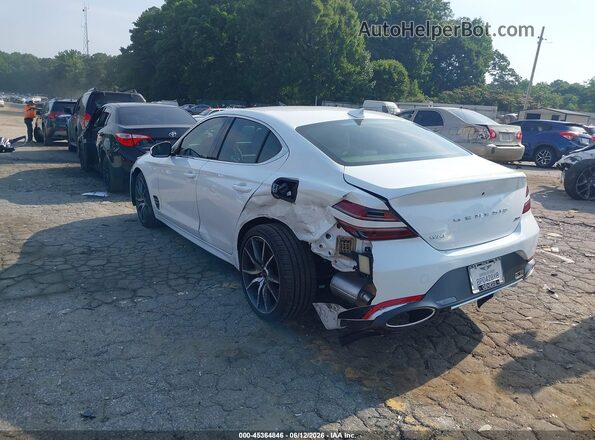 KMTG64SC8TU161609 2026 GENESIS G70 Белый Задняя левая четверть
