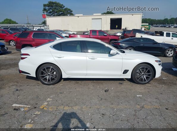 KMTG64SC8TU161609 2026 GENESIS G70 Белый Вид задней части салона