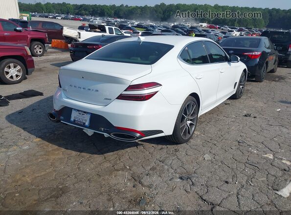 KMTG64SC8TU161609 2026 GENESIS G70 Белый Задняя правая четверть