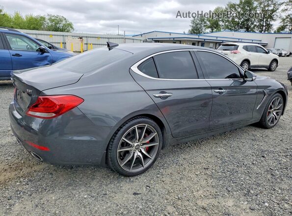 KMTG74LEXLU053294 2020 GENESIS G70 Gray უკანა მარჯვენა