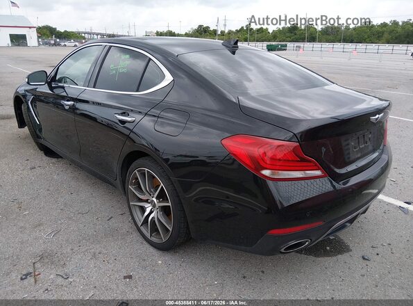 KMTG74LEXMU070985 2021 GENESIS G70 Black Tył lewy