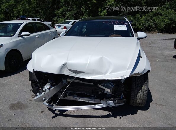 KMTGB4SC2MU048834 2021 GENESIS G80 White Vista frontal