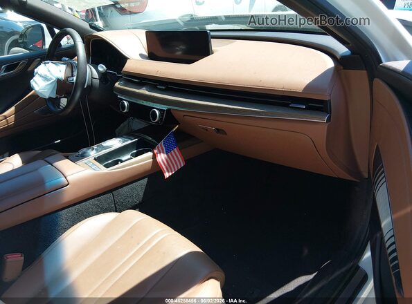 KMTGB4SC2MU048834 2021 GENESIS G80 White Vista interior delantera