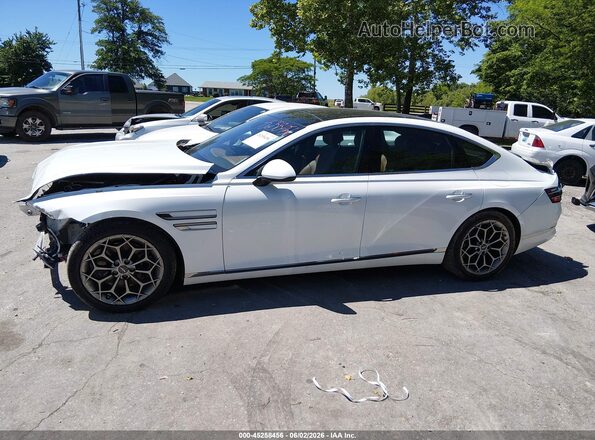 KMTGB4SC2MU048834 2021 GENESIS G80 White 