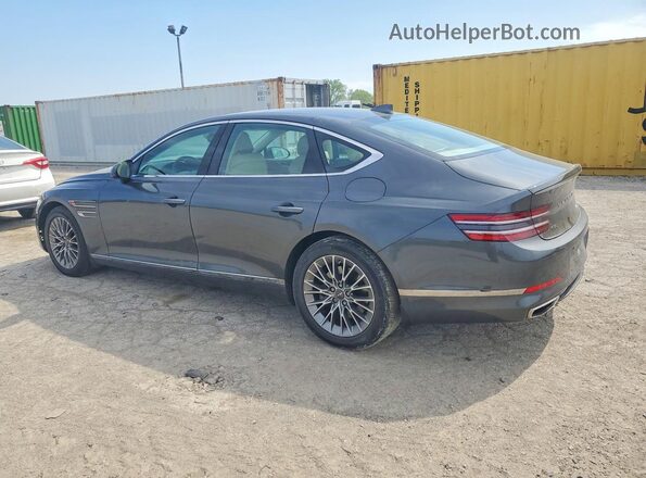 KMTGB4SC4MU073329 2021 GENESIS G80 Gray Задня ліва чверть