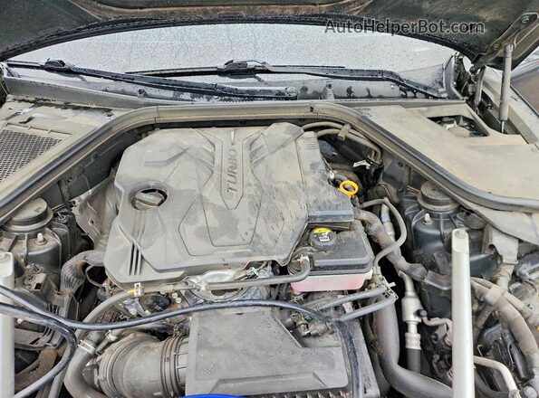 KMTGB4SC6NU092191 2022 GENESIS G80 Gray Widok wnętrza z tyłu