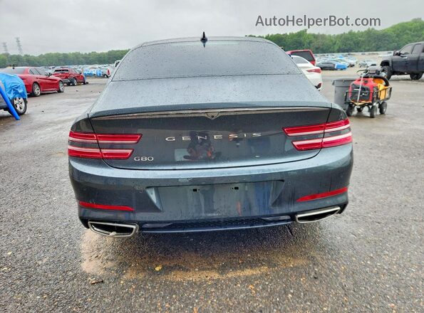 KMTGB4SC6NU092191 2022 GENESIS G80 Gray Widok z tyłu