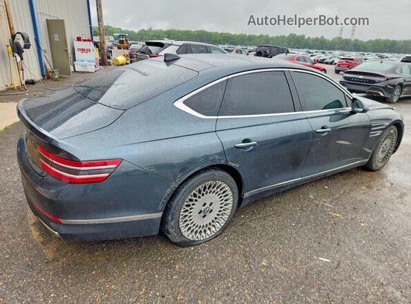 KMTGB4SC6NU092191 2022 GENESIS G80 Gray Tył prawy