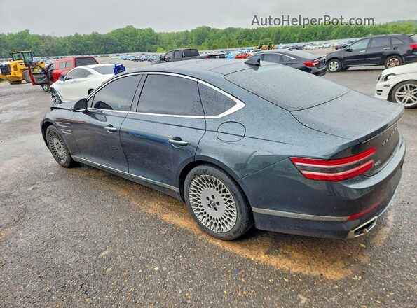KMTGB4SC6NU092191 2022 GENESIS G80 Gray Tył lewy