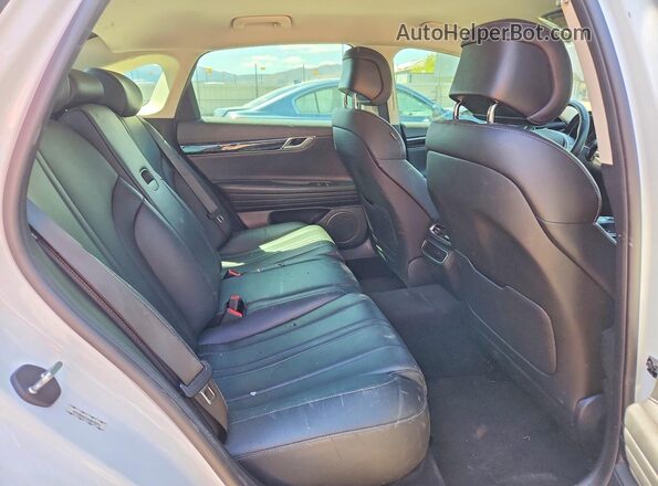 KMTGB4SCXMU073271 2021 GENESIS G80 White Rear seats view