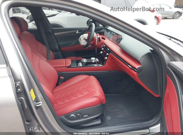 KMTGC4SC7TU317566 2026 GENESIS G80 Gray Front interior view
