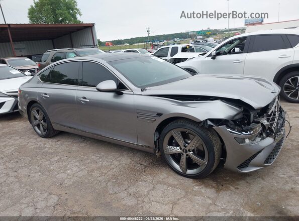 KMTGC4SC7TU317566 2026 GENESIS G80 Gray Rear interior view