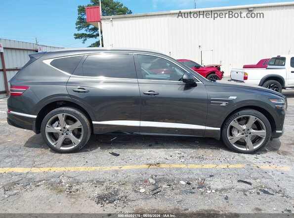 KMUHBDSB1RU173998 2024 GENESIS GV80 Gray უკანა სალონის ხედი