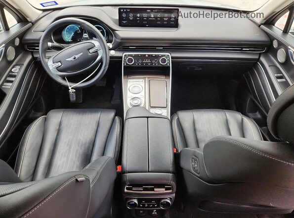 KMUHBDSB5NU092352 2022 GENESIS GV80 Gray წინა პანელის ხედი