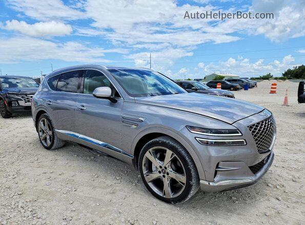KMUHBDSB5NU092352 2022 GENESIS GV80 Gray წინა მარჯვენა