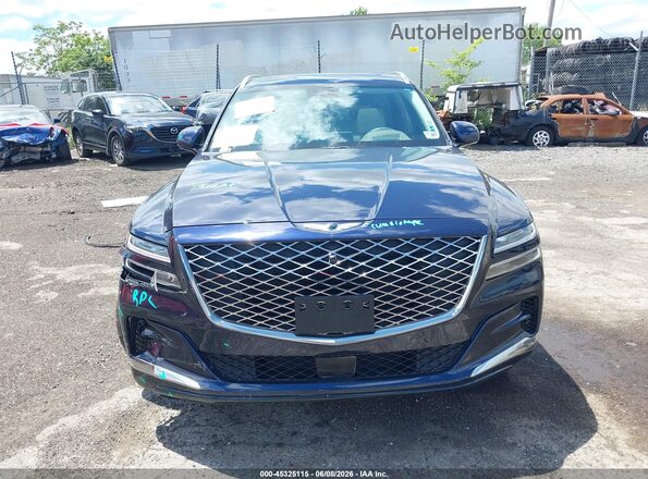 KMUHBDSB5PU105569 2023 GENESIS GV80 Dark Blue Widok z przodu