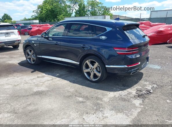 KMUHBDSB5PU105569 2023 GENESIS GV80 Dark Blue Tył lewy