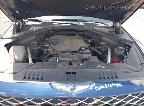 KMUHBDSB5PU105569 2023 GENESIS GV80 Dark Blue Widok z tyłu