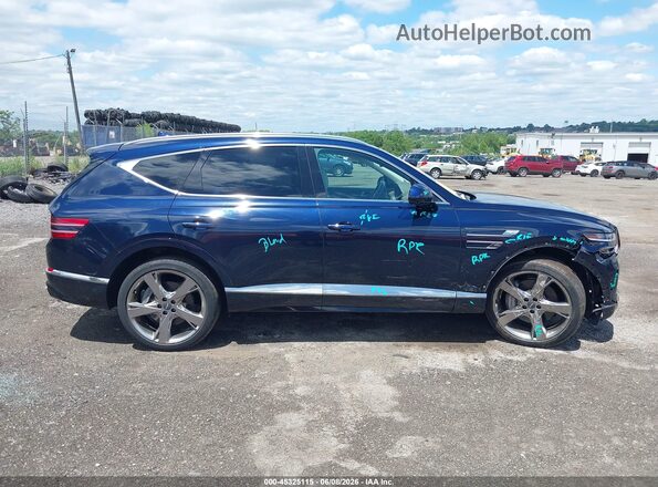 KMUHBDSB5PU105569 2023 GENESIS GV80 Dark Blue Widok wnętrza 360 stopni
