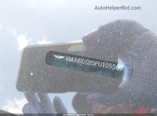 KMUHBDSB5PU105569 2023 GENESIS GV80 Dark Blue Widok komory silnika
