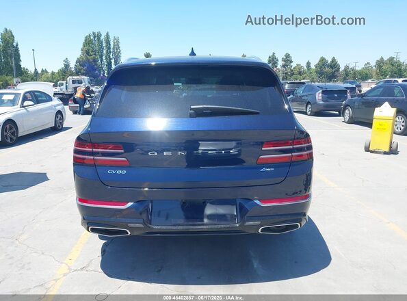 KMUHBDSB5PU114191 2023 GENESIS GV80 Blue 