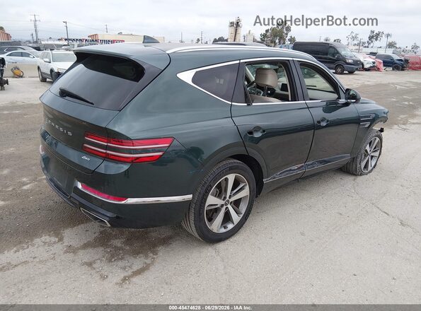 KMUHBDSB5PU129354 2023 GENESIS GV80 Green Rear right