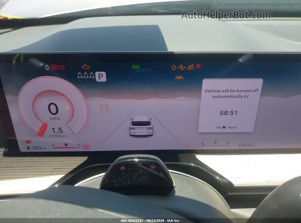 KMUHBESB6SU228036 2025 GENESIS GV80 Gray უკანა სავარძლების ხედი