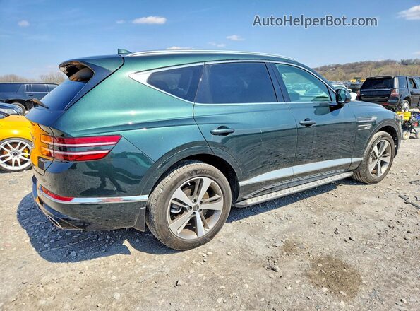 KMUHCESC1NU078198 2022 GENESIS GV80 Green უკანა მარჯვენა