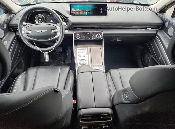 KMUHCESC1NU078198 2022 GENESIS GV80 Green წინა პანელის ხედი