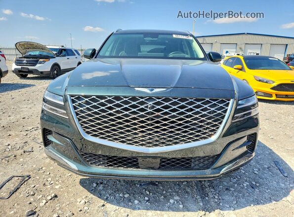 KMUHCESC1NU078198 2022 GENESIS GV80 Green წინა ხედი